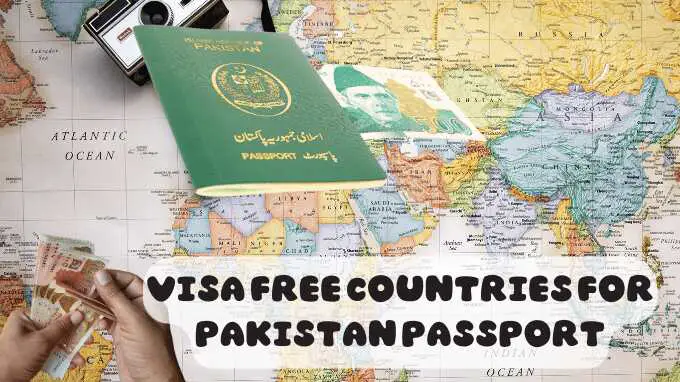 Visa free countries for Pakistan passport